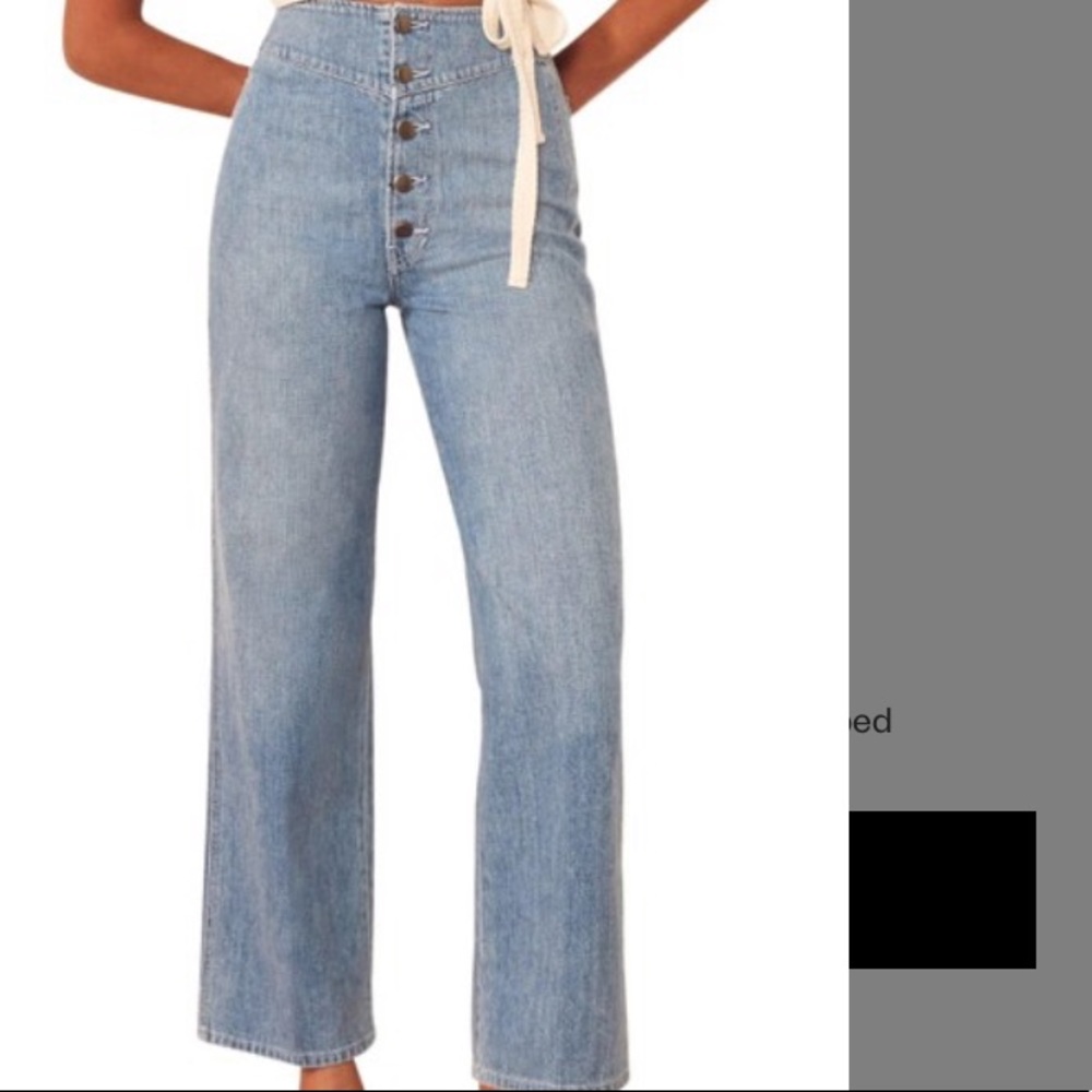 Reformation Bobbie Jean Size 26 NWT